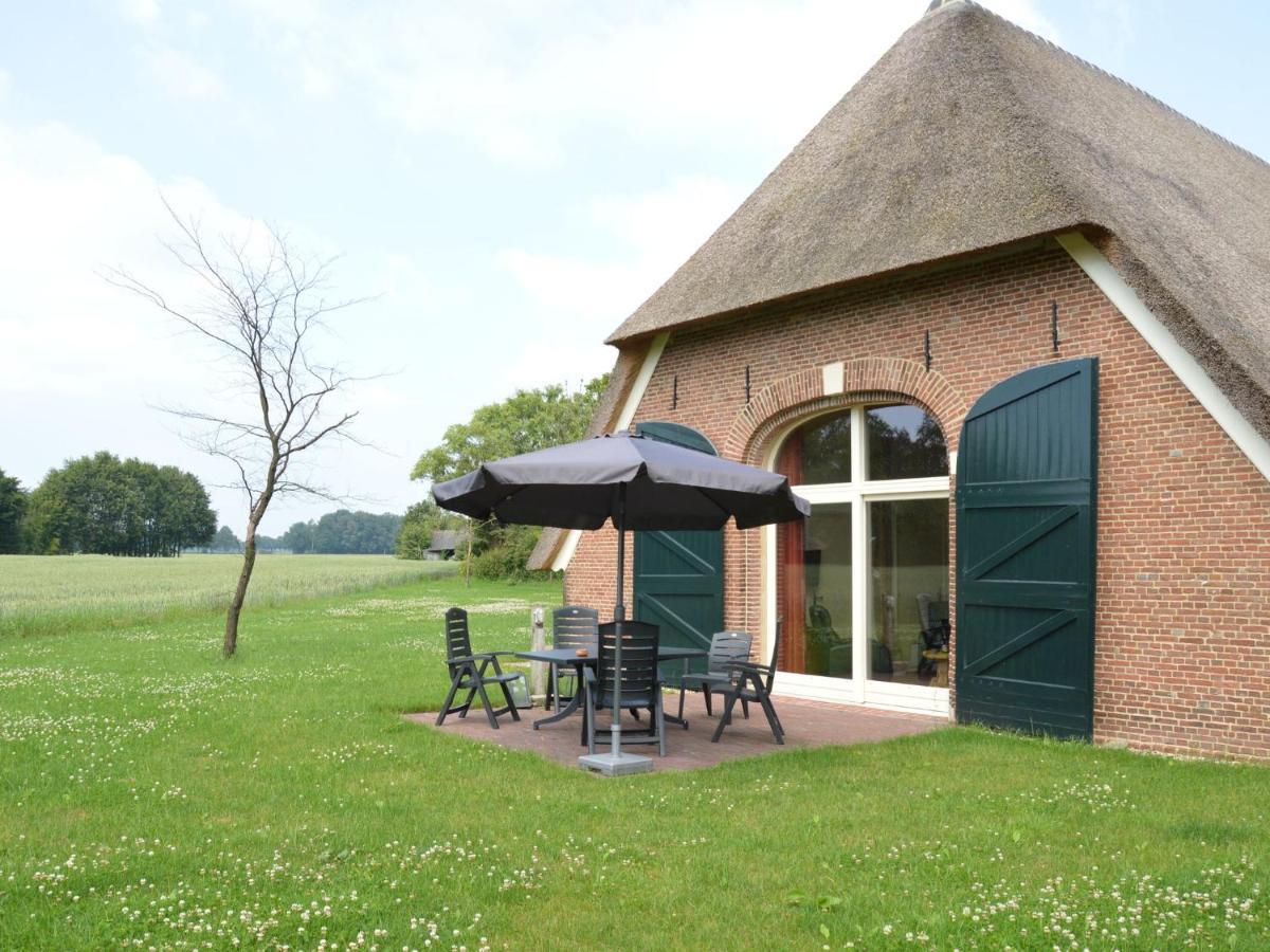 Modern Farmhouse in Geesteren with Terrace Exterior foto