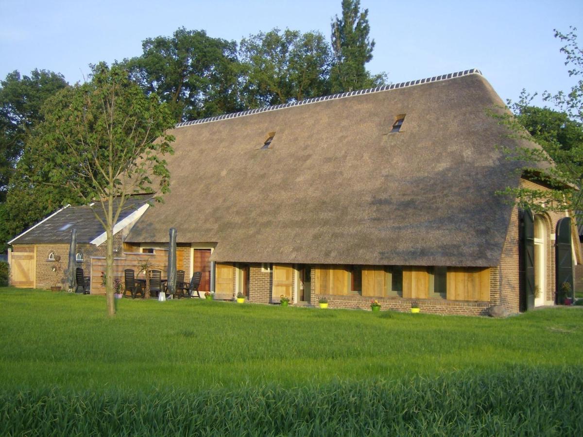 Modern Farmhouse in Geesteren with Terrace Exterior foto